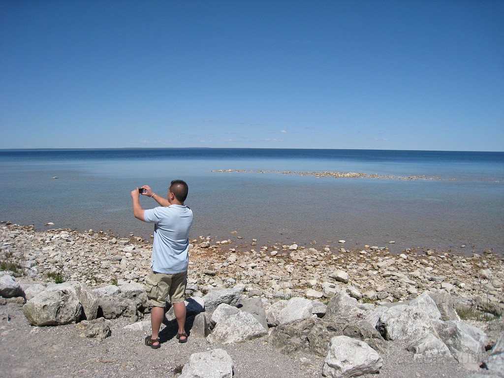 Mackinaw Island Area May 2008 0697.jpg - May 24 2008 a trip to Mackinac City for a 5 M race and a visit to Mackinac Island. A day to the UP, Paradise, Whitefish Point and Tahquamen Falls. This was followed by trips to Petoskey and Charlevoix.